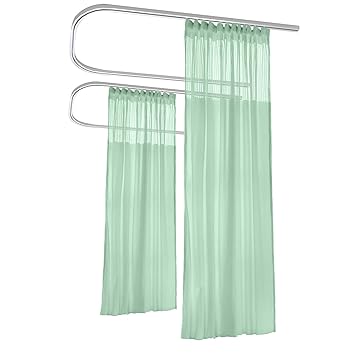 Amazon Com Macochico Green Medical Curtains Privacy Hospital