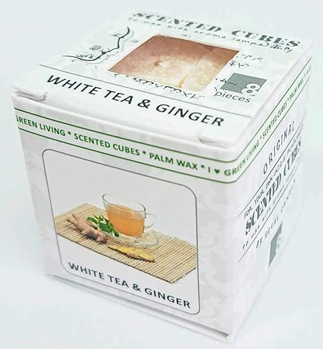 Amazon イーエムエー北欧ブランド雑貨 センティッドキューブ ホワイトティー ジンジャー 8個 アロマキューブ アロマキャンドル 誕生日 母の日 クリスマス プレゼント ギフト 癒し リラックス おうち時間に センティッドキューブ アロマキャンドル