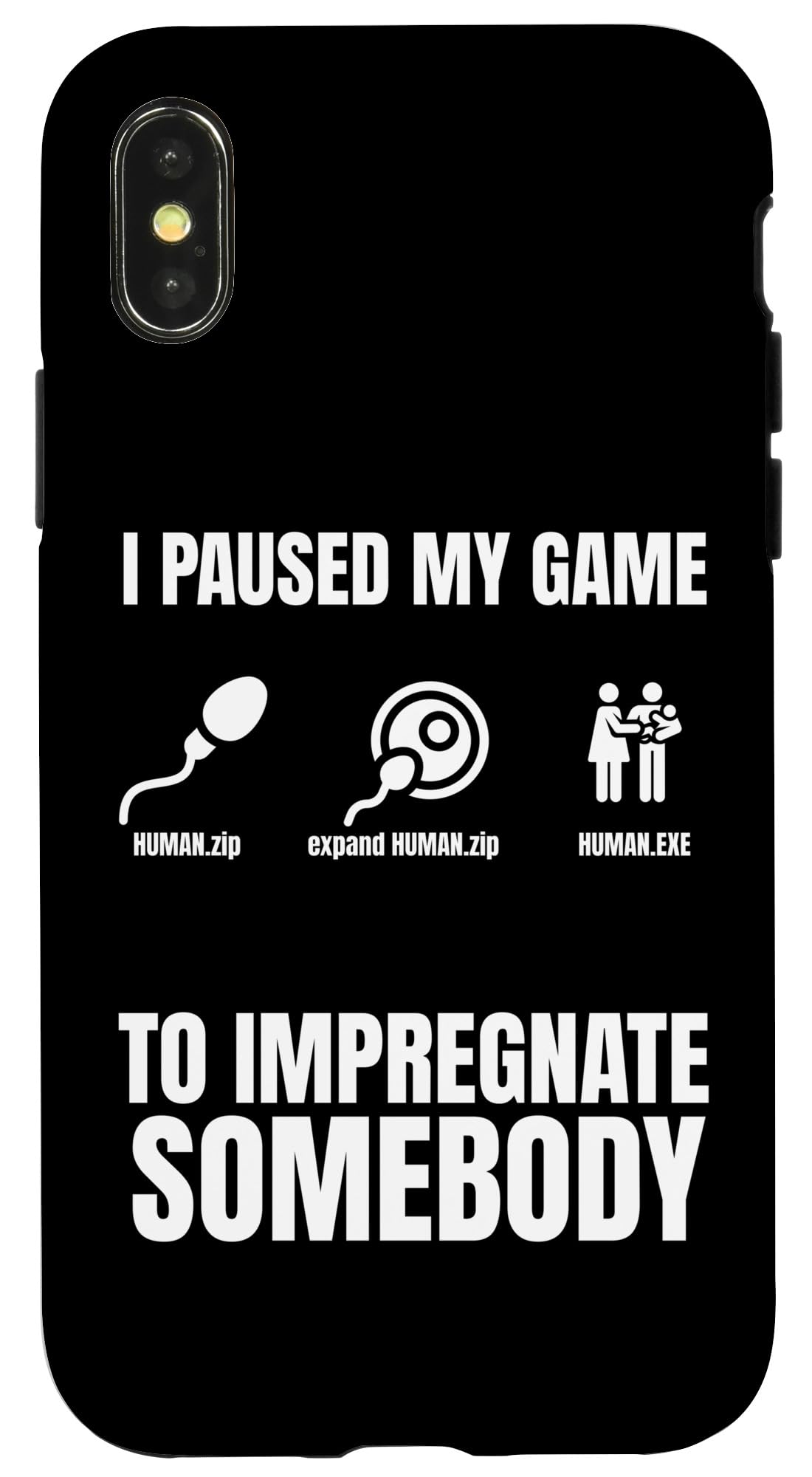 iPhone X/XS PREGNANCY ANNOUNCEMENT THE GEEKS WAY! Case