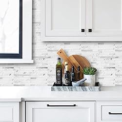 AULIGET 40 Sheets Faux Stone Peel and Stick