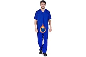 M&M SCRUBS Men Scrub Set Medical Scrub Top and Pants