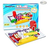 Theefun 789-Projects Smart Educational Electronics Discovery Kit, Great Diy Building Blocks Electric Circuits for Children