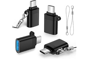 4Pack USB C to USB A Adapter for Samsung Galaxy S26 S25 S24 Ultra A17 A16, High-Speed Data Transfer USB C Male to USB A Femal