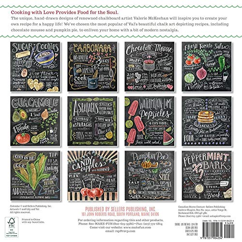Cooking with Love Provides Food for the Soul 2019 Wall Calendar