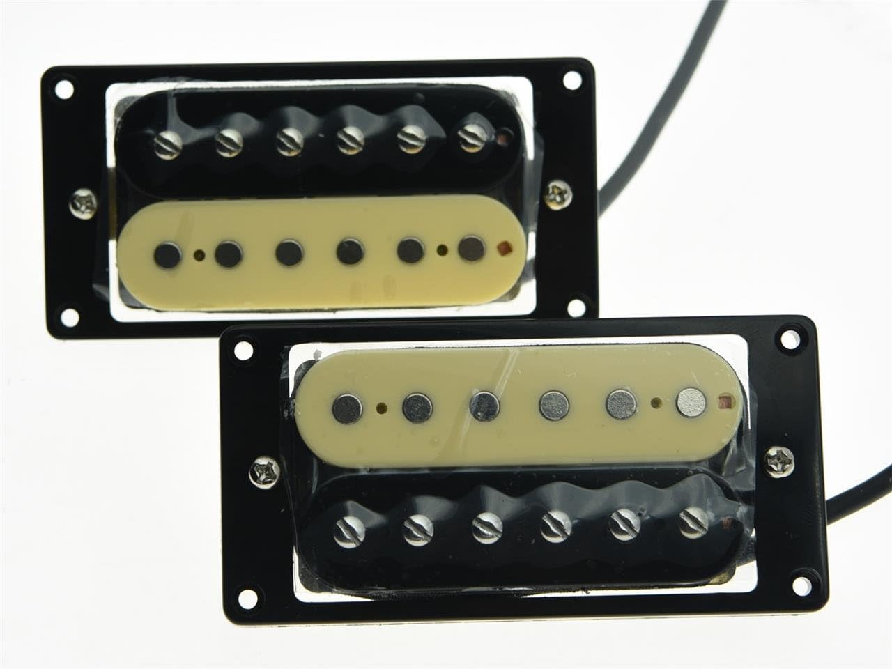 KAISH 2x Zebra Alnico V 50's Vintage Sound Humbucker Neck/Bridge Pickup Guitar Pickups