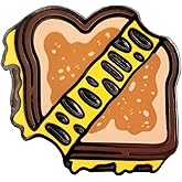 Kolorspun Grilled Cheese Sandwich Enamel Lapel Pin