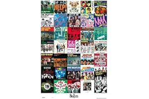 Grupo Erik Official The Beatles Poster - 35.8 x 24.2 inches / 91 x 61.5 cm - Shipped Rolled Up - Cool Posters - Art Poster - Posters & Prints - Wall Posters
