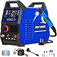 BILT HARD Plasma Cutter, 50 Amps Non Touch Pilot Arc Cutter Machine, 110V/220V Dual Voltage Digital Display Screen, IGBT Inverter Plasma Cutting Equipment with Air Sensor Technology for Beginners DIY
