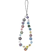 YohokGo Cell Wrist Strap Phone Chain Lanyard Beaded Charms
