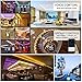 BRTLX Smart Led Strip Lights,WiFi Wireless Smart Phone APP Controlled, 5050 Waterproof IP65,RGBW Color Ambiance Dimmable Light,Compatible with Alexa, Android/iOS,Google Assistant,29.52ft (3 x 9.85ft)