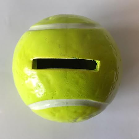 portamoneta Hucha para monedas de cerámica bola pelota tenis ...