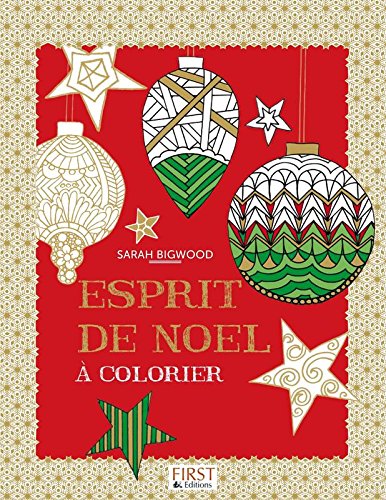 Esprit de Noël à colorier