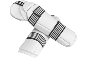 Oshhni Taekwondo Arm Elbow Protectors Protective Arm Guards Comfortable Protective Gear Martial Arts Arm Guards Pads for Boxi