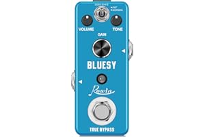 Rowin Vintage Vacuum Bluesy Guitar Effect Pedal