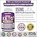 Nutrivein Keto Diet Pills 1250mg - Advanced Ketogenic Diet Supplement - BHB Salts Exogenous Ketones Capsules - Effective Ketosis Best Keto Diet, Mental Focus and Energy, 60 Capsules
