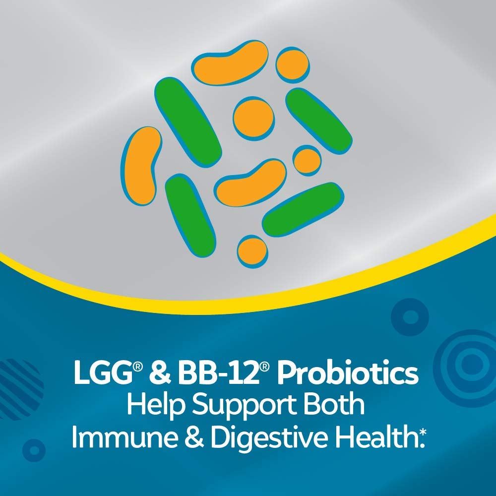 Culturelle Kids Grow + Thrive Probiotic Packets, Blend of Probiotics, HMOs & Vitamin D, Support a Healthy Immune System, Help Digestive System Work Better & Promote Healthy Development*, 30 Count
