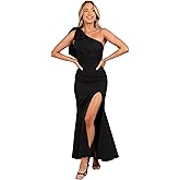 Petal & Pup Womens Charmed One Shoulder Midi Dress