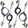 4x Oxygen O2 Sensor for 2004 2005 2006 Infiniti QX56 5.6L; 2004-2006 Nissan Titan 5.6L Upstream + Downstream