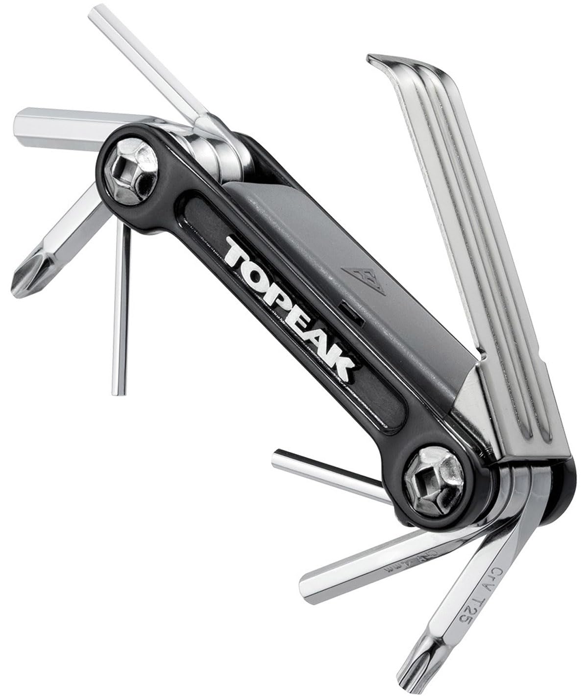 Topeak Unisex - Adult Mini 9 Pro Mini Tool, Black, 9 Functions
