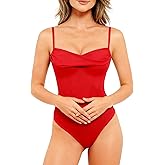 Corset Bodysuit for Women Boned Tummy Control Body Suits Trendy Going Out Tops