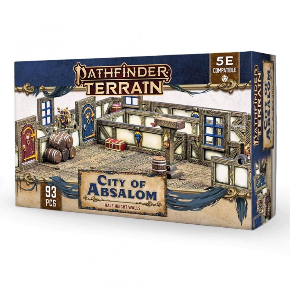 Archon Studio Pathfinder Terrain: City of Absalom Half-Height Walls - EN