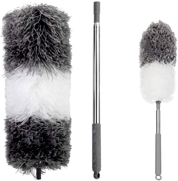 Electrostatic Duster Extendable Duster – Telescopic Long Handle