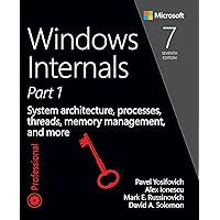 Windows Internals: System architecture, processes, threads, memory management, and more, Part 1 (Developer Reference)