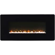 Amazon.com: Dimplex Winslow 35 Wall-Mounted Electric Fireplace (Model:  SWM3520), 4777 BTU, 120 Volt, 1400 Watt, Black : Home u0026 Kitchen