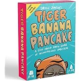 Tiger Banana Pancake: 5 Min Card Game for Families, Canadian Made, Fun & Hilarious Party Game for Kids, Teens & Adults, Ages