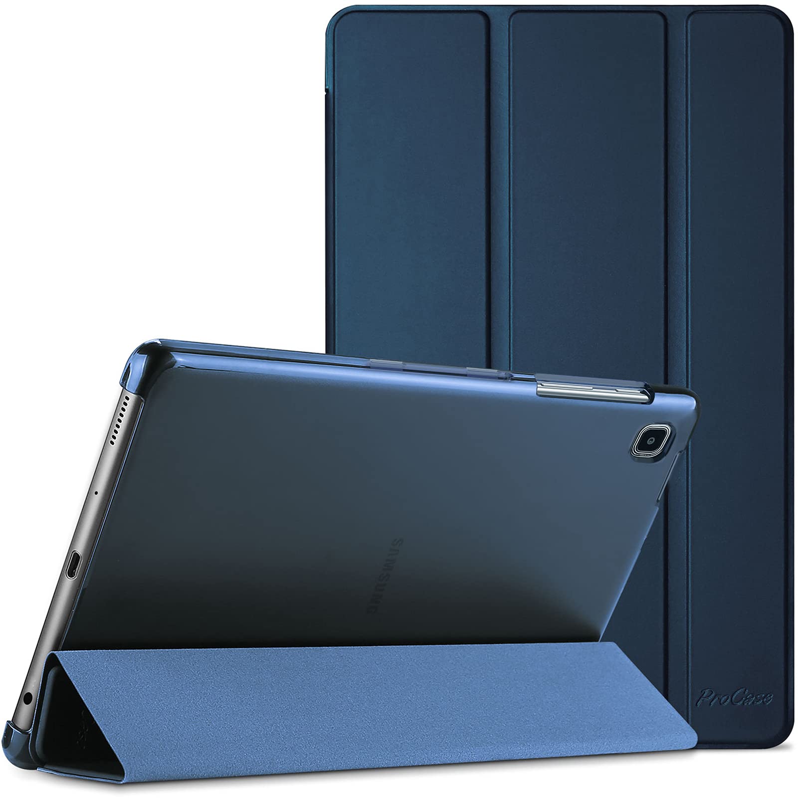 Photo 1 of ProCase Cover for Samsung Galaxy Tab A7 Lite 8.7 Inch 2021 Tablet Model SM-T220/T225/T227?Slim Stand Hard Back Shell Protective Case for Galaxy Tab A7 Lite 8.7" -Navy