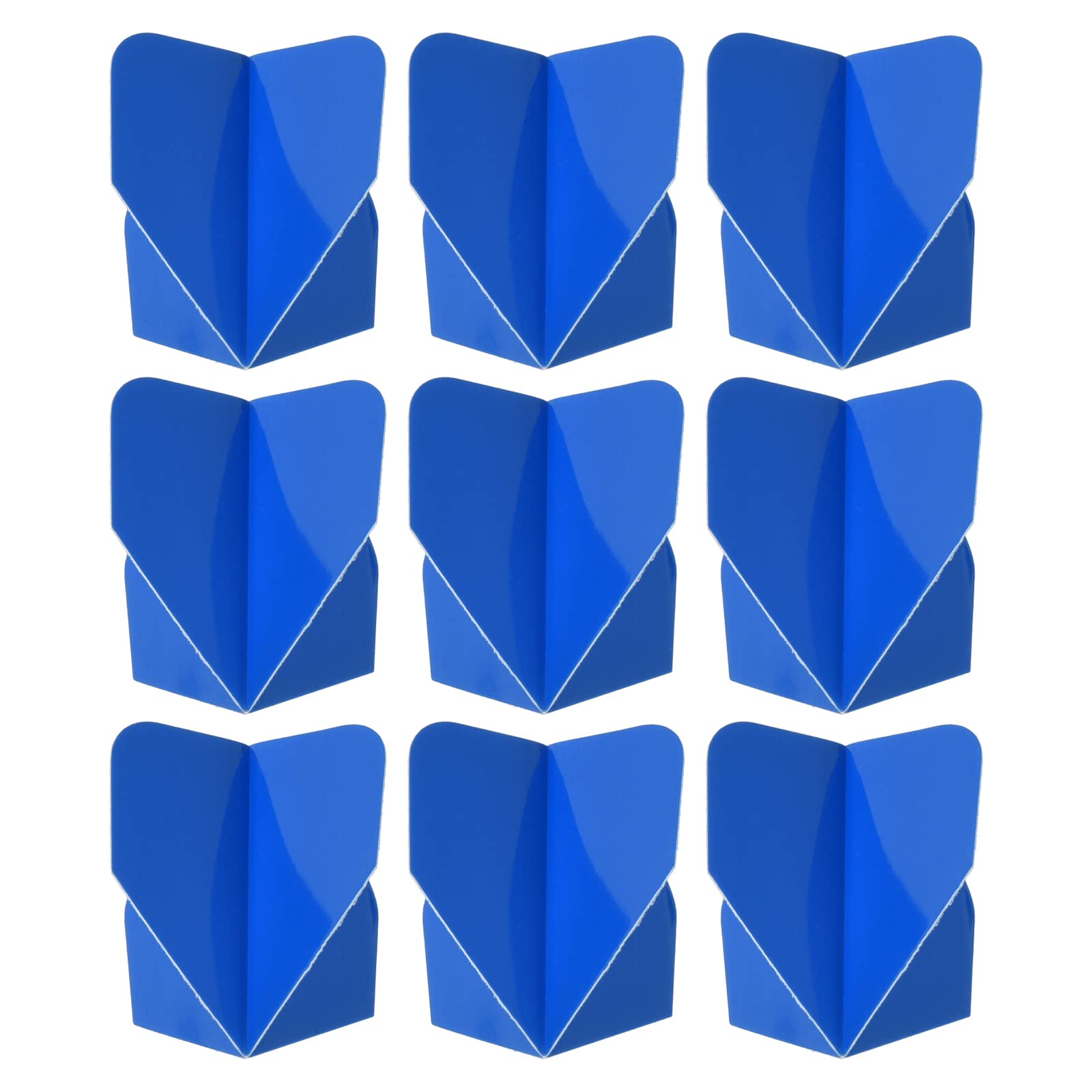 PATIKIL Dart Flights, 9 Pack PET Standard Darts Accessories Replacement Parts for Soft Tip Steel Tip, Blue