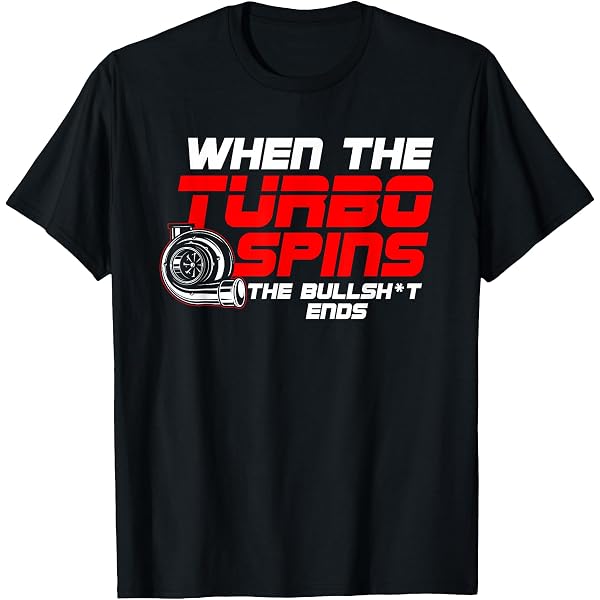 Zum Speed Turbo Heart T-Shirt - JDM Tuner Car Shirt, Fast & Furious Inspired, Black, 100% Cotton