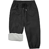 Dreammonkey Kids Snow Pants - Waterproof, Fleece Lined, Windproof & Thermal Insulated Ski/Snow Play Pants for 2T-14Y