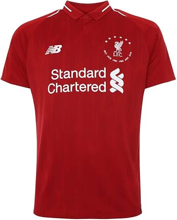 liverpool 6 times jersey