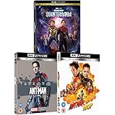Ant Man Ultimate Marvel 3 Movie Collection Limited Bundle (Ant Man/Ant Man And Wasp/Ant Man And Wasp Quantumania) [4K UHD+ Blu-Ray, Region Free]