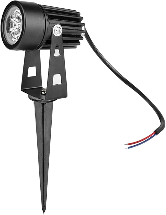 LemonBest® Spotlight 12V DC Paisaje al aire libre de aluminio fundido