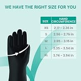 Ansell AlphaTec 87-104 Chemical Resistant Latex Gloves X-Large 43cm Cuff view 6