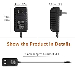 CJP-Geek AC Adapter Charger Compatible with Reolink