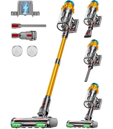 Amazon.com - Hearten Cordless Vacuum Cleaner 45 Minute with Green
