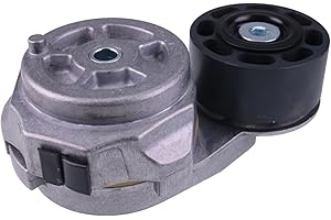DUDSN Belt Tensioner Assembly with Pulley 38702 4929688 5270678 Compatible with Ford F-650 F-750,Blue Bird Freightliner IC Corporation International Harvester Kenworth Peterbilt