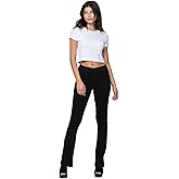 Cello Jeans - Women's Medium Wash Flared Jegging - High Stretch Pull-On Denim with Official Tag