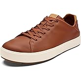 OLUKAI Lae'ahi Li 'Ili Men's Waterproof Leather Sneaker, Versatile & Casual Everyday Shoe, All-Day Comfort & Support, Enhanced Grip & Traction