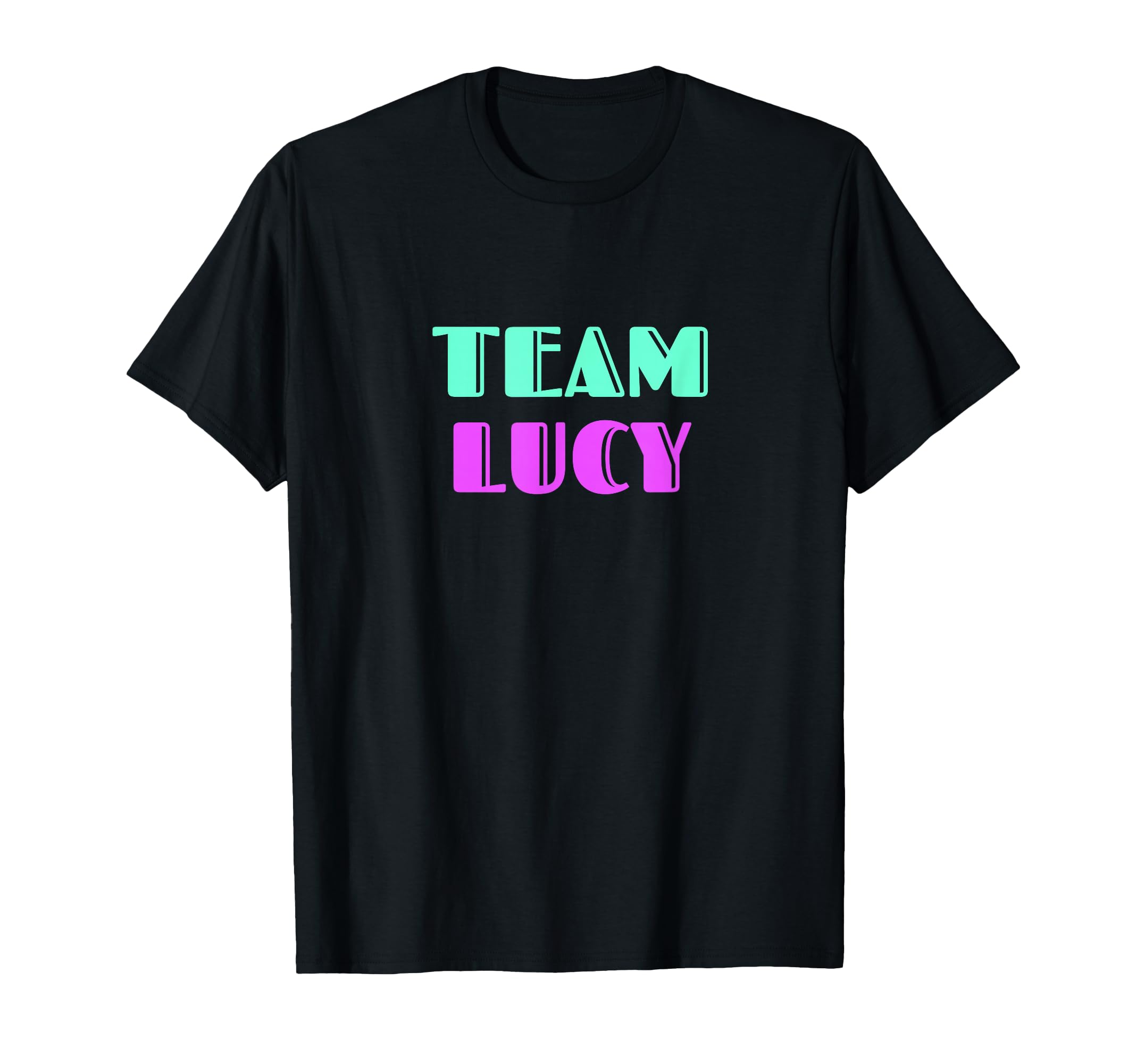 Cheer for Lucy, Show Support Be On Team Lucy 90s Style T-Shirt
