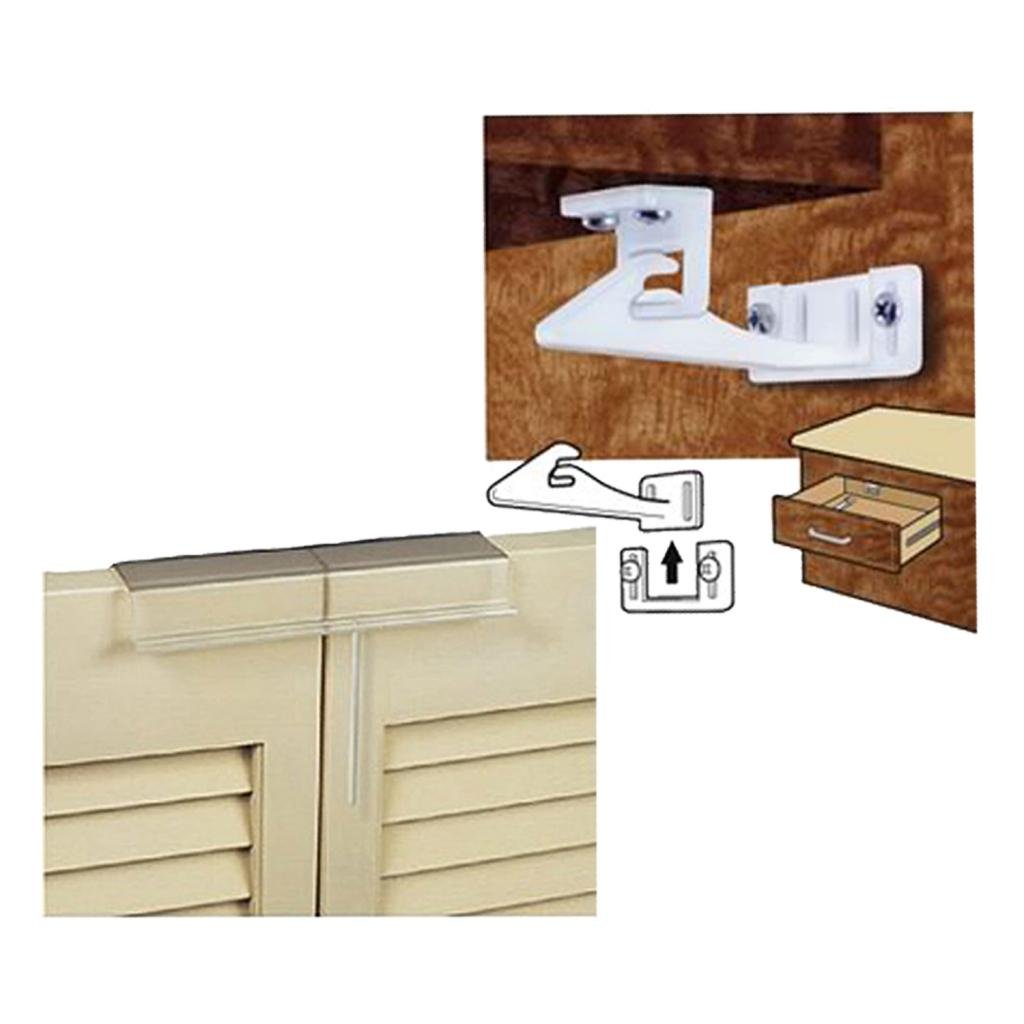 Amazon Com Mommy S Helper Slide Lok Bi Fold Door Lock With Safe