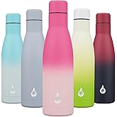 BJPKPK Insulated Water Bottle 17oz Stainless Steel Water Bottles Disawasher Safe Reusable Metal Thermal Keep Cold and Hot,Cherry