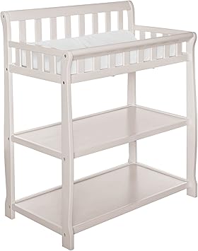 french white changing table