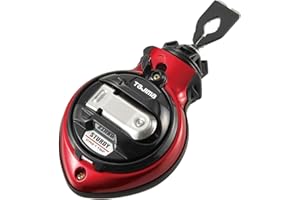 Tajima Chalk Line - 1mm Extra Bold Chalk-Rite Sturdy with Clip-n-Hold & Wear Resistant Tip - CR211SFR