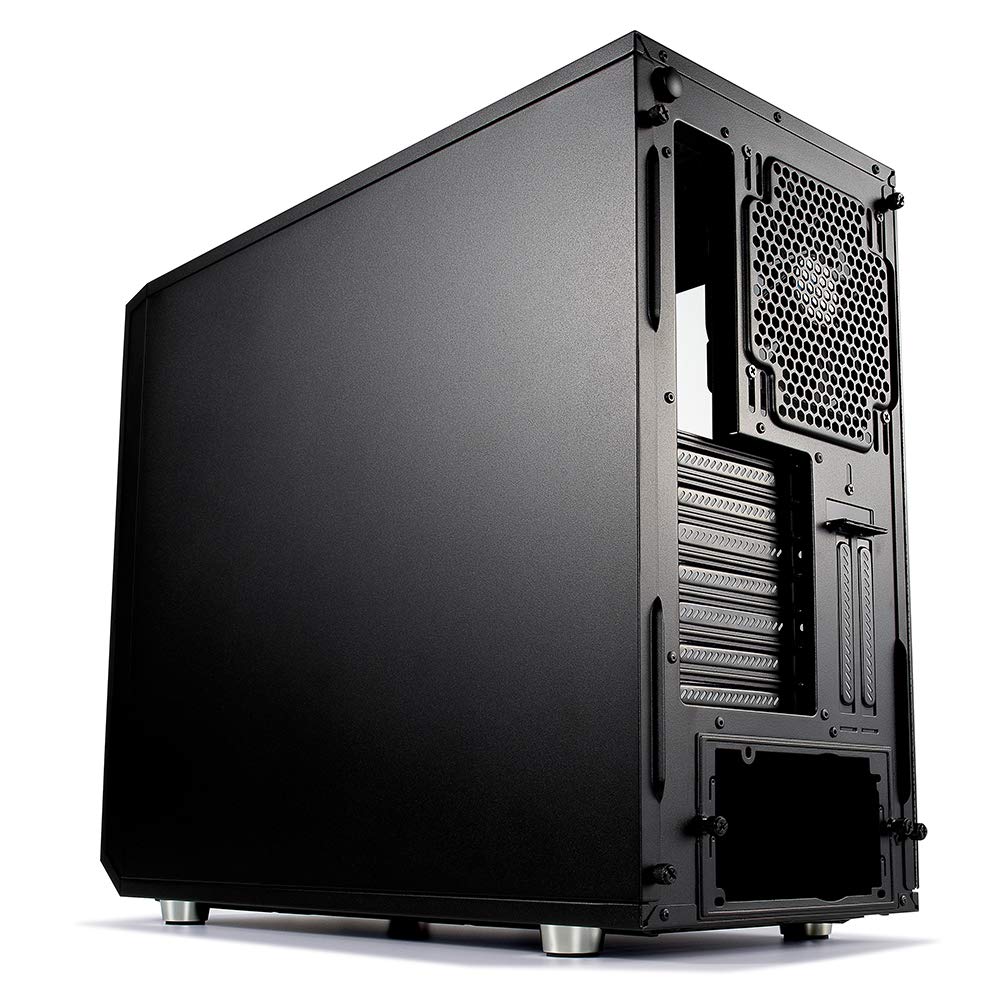 Fractal Design Meshify S2- Mid Tower Computer Case- Airflow/Performance- 3X Silent Fans and Nexus Hub Included- PSU Shroud- Modular Interior- Water-Cooling Ready- USB Type C- Black Tempered Glass