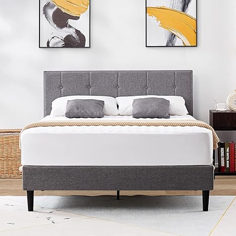 amazon com dikapa fast delivery free antique bed frame metal structure full size headboard and country style iron art steel footboard support box spring retro industry style headboard furniture decor