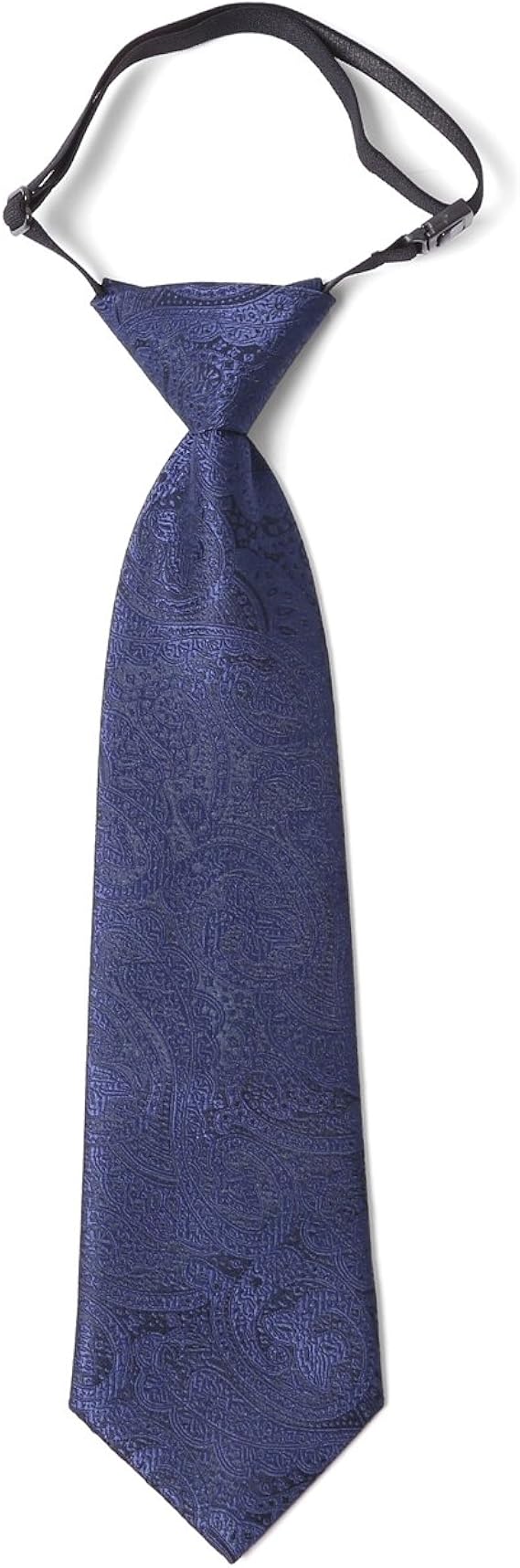 Amazon エムエイチエー M H A Style ワンタッチキッズ ペイズリー柄ネクタイ 子供用 入学式 卒園式 結婚式 F ネイビー ファッション小物 通販